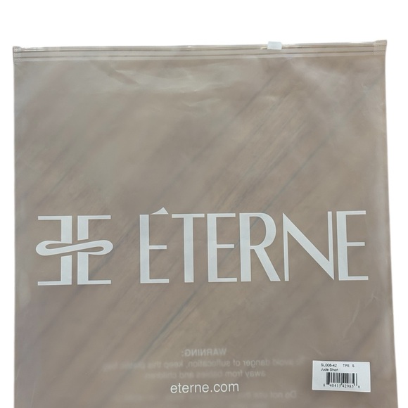 ÉTERNE Gauze Button-Up Top – Taupe – Size Small – New With Tags - Picture 6 of 9